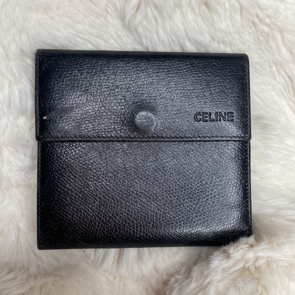 CELINE CALFSKIN  COMPACT WALLET